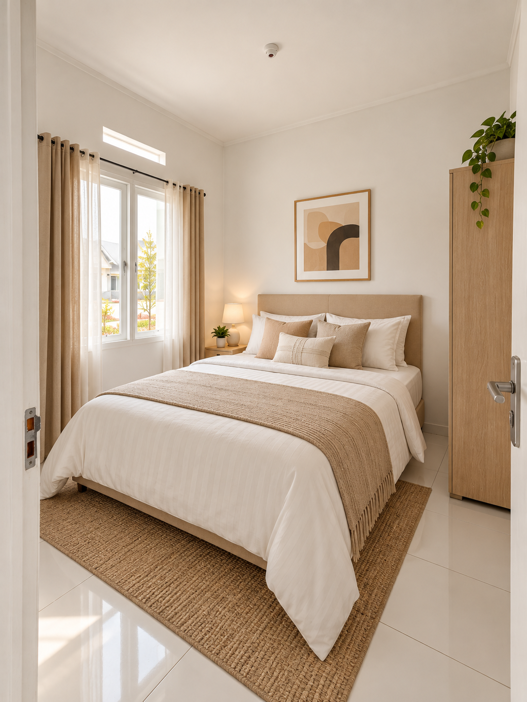Interior Kamar Utama Tipe 30/60